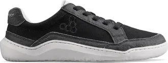 Vivobarefoot Mens Gobi II Sneaker Canvas Shoes Black 41 EU