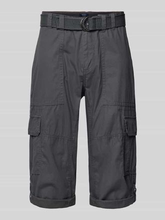 Mc Neal Cargoshorts mit fixierten Beinumschl&auml;gen in Dunkelgrau, Gr&ouml;&szlig;e M