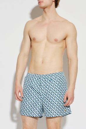 Casablanca Swim Shorts, Mens, Green