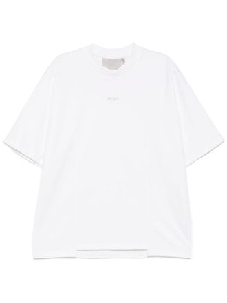 Off Duty Lens T-shirt - men - Cotton/Polyester/Spandex/Elastane - M - White