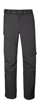 Killtec Zip-off-Hose KILLTEC KOS 13 MN PNTS, Damen, Gr. 58, Normalgr&ouml;ssen, grau (anthrazit), Obermaterial: 100% Polyester, Hosen Zip-off-Hose, wasserabweisend