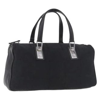 Chanel Pre-owned Hand Bag - Dames - Pre-owned - Zwart - Maat: ONE Size Nylon