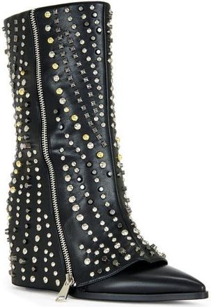 Azalea Wang Hematine Bootie in Black at Nordstrom, Size 11