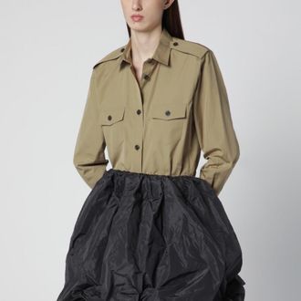 Prada Putty beige cotton shirt