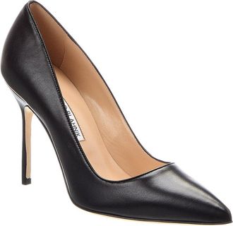 Manolo Blahnik BB 100 Leather Pump