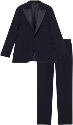 Fortela Bond Fresco Wool Suit in Blue at Nordstrom, Size 54 Eu