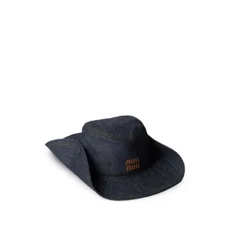 Miu Miu Denim Cowboy Hat
