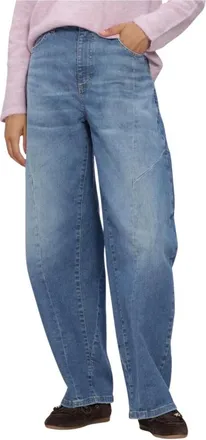 M.A.C Mac, Jeans, Dames, Blauw, 2Xl, Denim, Dakota Barrel Seam