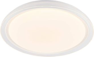 Lindby L&aacute;mpara De Techo Led sleya En Blanco - Lindby