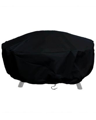 Sunnydaze Dnu Sunnydaze Fire Pit Cover Round Durable Waterproof 300D Polyester -Black
