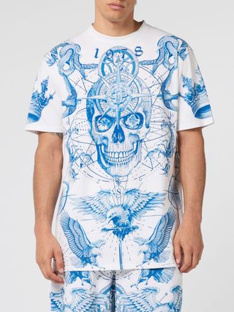 Philipp Plein Skull Cotton T-Shirt