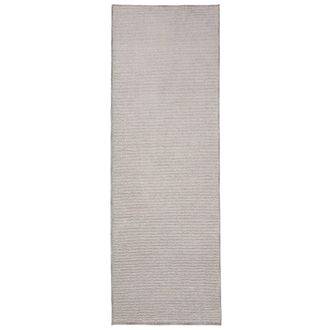 Flair Rugs Alfombra lavable de pasillo gris 78x300cm
