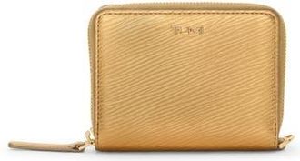 Tumi Belden Trifold Leather Zip Wallet in Gold at Nordstrom Rack