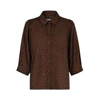 Lollys Laundry Mujer, Blusas y Camisas, Marr&oacute;n, Talla: 2XL