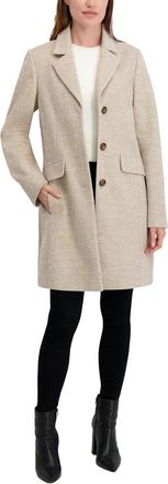Shelli Segal Laundry By Shelli Segal Herringbone Coat