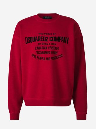 Dsquared2 Contrast Logo Sweatshirt