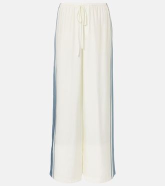 Sir. Lilou silk wide-leg pants