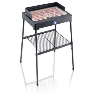 Severin Barbacoa El&eacute;ctrica Con Patas 2200w Negra - 8566 Severin