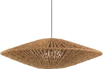 Macabane Suspensi&oacute;n Cymbal 100x100cm en fibra de coco/teka reciclada