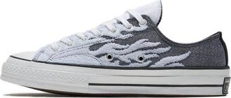 Converse Archive Flames Chuck 1970s Low Top Black Grey 166713C