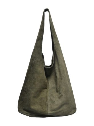 Anna Luchini Groen Rundleer Tas
