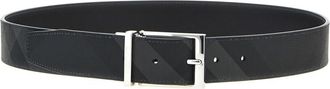 Burberry Black Check reversible belt