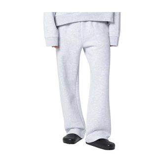 Entire studios Wide Trousers, male, Gray, Size: S Straight Leg Sweatpant