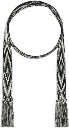 Pierre-Louis Mascia Plmnastr Geweven Strikceintuur - Dames - Riemen - Veelkleurig - ONE Size - Katoen - Accessoires