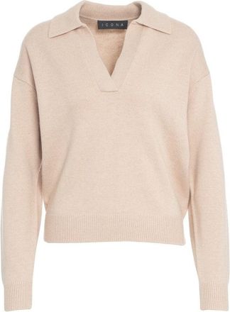 Kaos Polo Collar Sweater