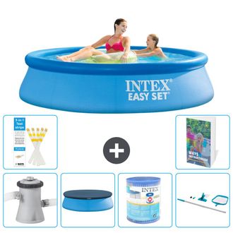 Intex Piscina Easy Set Redonda - 244x61 Cm - 7-piezas S304