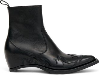 Maison Margiela leren laarzen