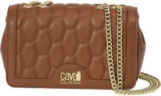 Cavalli Gewatteerde Schoudertas - Dames - Schoudertassen - Bruin - ONE Size - Tassen