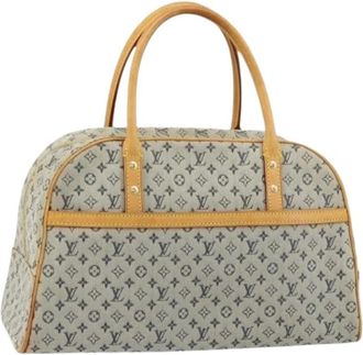 Louis Vuitton Pre-owned Handbags, female, Blue, Size: ONE SIZE Pre-owned Monogram Mini Canvas Hand Bag