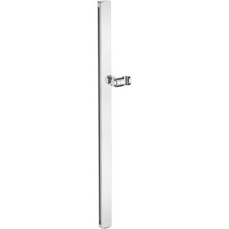 Duravit Duravit - Barra De Ducha Universal De Dise&ntilde;o De 80 Cm Para Pared En Lat&oacute;n, Sin Grifo Ni Ducha De Mano - Cromo Cromo