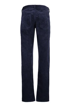 Isabel Marant Mens Jack Corduroy Trousers Blue Cotton