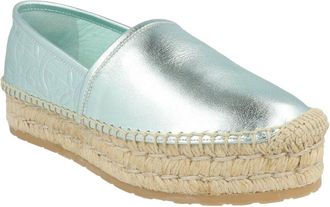 Ferragamo Tim Ganem Leather Espadrille