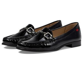 Marc Joseph New York Park Ave Womens Flat Shoes Black Soft Patent : 7.5 M, Leather