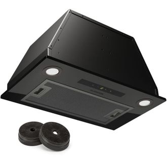 Klarstein Klarstein Paolo 52 - Cappa aspirante da incasso, 52 cm, 439 m&sup3;/ora, LED, touch, A++
