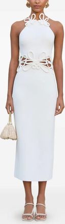 Cult Gaia Abito midi Jena - Bianco