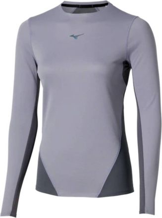 Mizuno Womens Tech Thermal Breathe Long Sleeve Top In Quicksilver