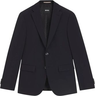 HUGO BOSS Blazers - Heren - Blazers - Blauw - S - Wol - Jassen