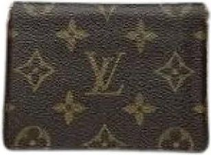 Louis Vuitton Pre-owned Wallets, female, Brown, Size: ONE SIZE Pre-owned Leather Wallet