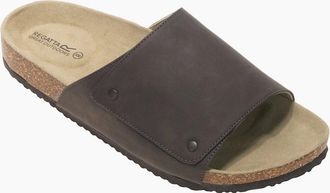 Regatta Mens Regatta Mens Coasten Synthetic Suede Sandals - Green - Size: 9.5