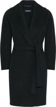 Max Mara Belted Coats - Dames - Jas met riem - Blauw - XS - Jassen