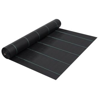 Berkfield Home Weed & Root Control Mat Black 2x150 m PP