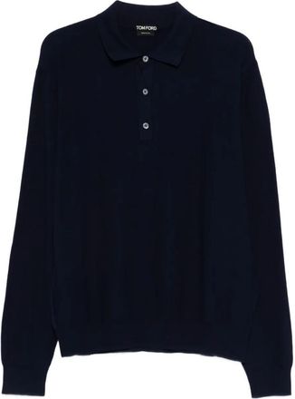 Tom Ford Silk Cotton Pique Polo