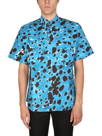 Marni Blue Regular Printed Shirt