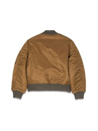Diesel Polyamide Bomber Jacket - Brown