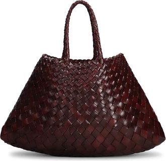 Dragon Diffusion Santa Croce Small Bag In Burnished Leather