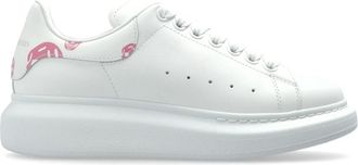 Alexander McQueen Oversized Sneaker - Dames - Sneakers - Wit - 37 1/2 EU - Leer - Schoenen